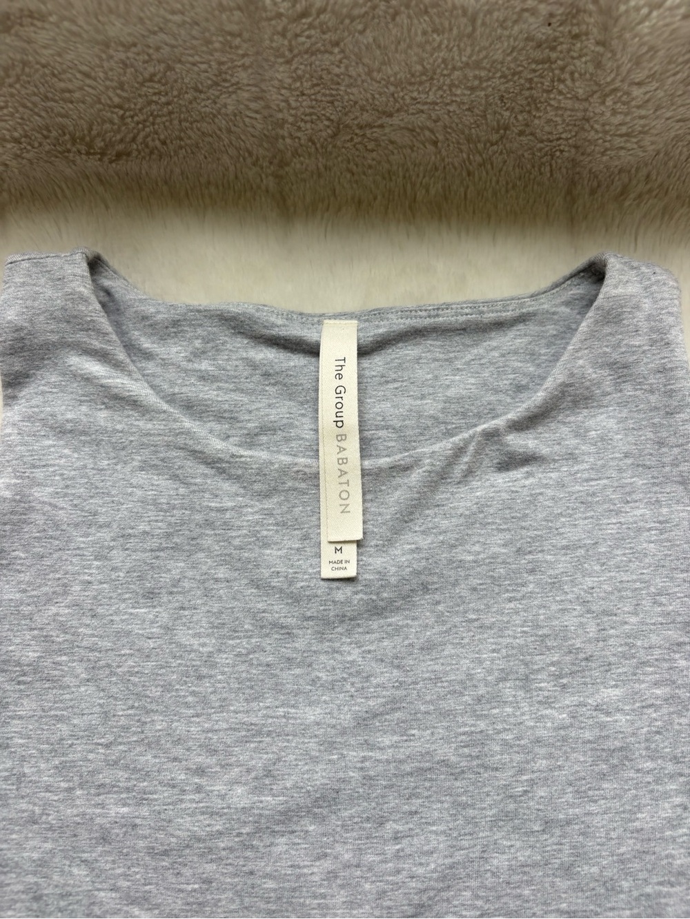 Aritzia The Group by Babaton Soft Contour Muscle Bodysuit Grey Size M 81940 - Picture 4 of 13